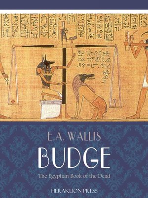 cover image of The Egyptian Book of the Dead